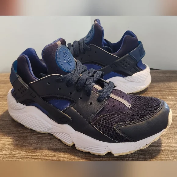 Huarache Mens Navy Blue Huarache Sneakers Shoes Nike